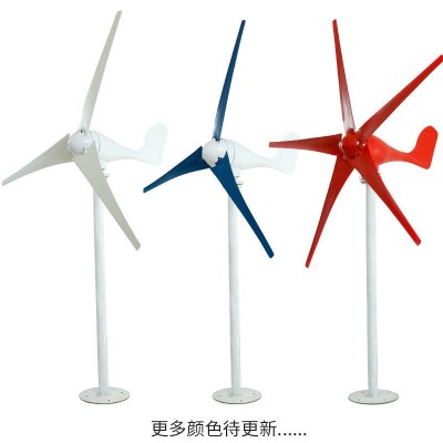 紫羲小型风力发电机600W12v风光互补太阳能发电机船用监控路灯图2