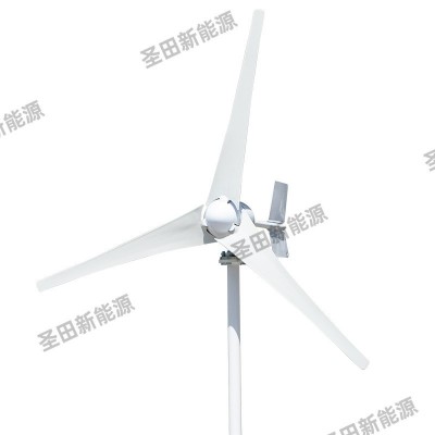 小型风力发电机厂家批发600w风光互补太阳能路灯工程新能源图4