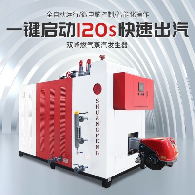 双峰低氮1吨燃气蒸汽发生器一吨锅炉燃油商用工业大型天然 气2吨图2