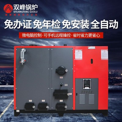 双峰生物质颗粒燃料锅炉养殖供暖地暖商用采暖工业热水锅 炉取暖图3