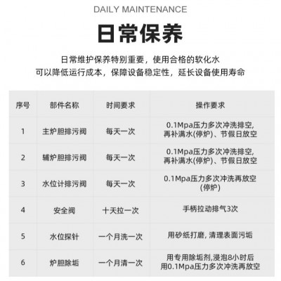 新款弘力80KG-1.5T旋风除尘锅炉生物质蒸汽发生器食品消毒蒸汽机图4