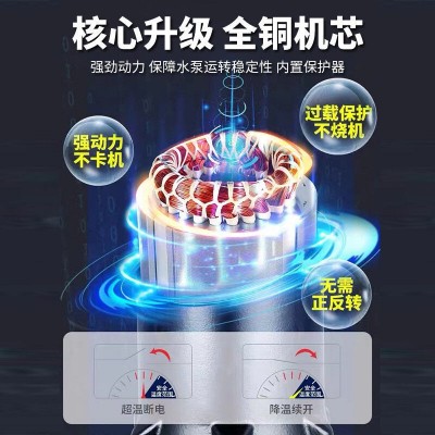 切割式污水泵抽粪泥浆沼气380v工业排污家用大功率化粪池切割泵图2