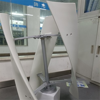微风启动风力发电机X型垂直轴小型风光互补风力发电机100-600w灯图3