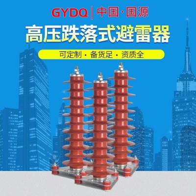国源35KV复合氧化锌避雷器HY5WZ-51/134电缆绝缘电站型高压避雷器图2