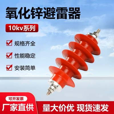 10KV氧化锌避雷器HY5WS-17/50户外交流高压线路YH5 WR-17/45图2