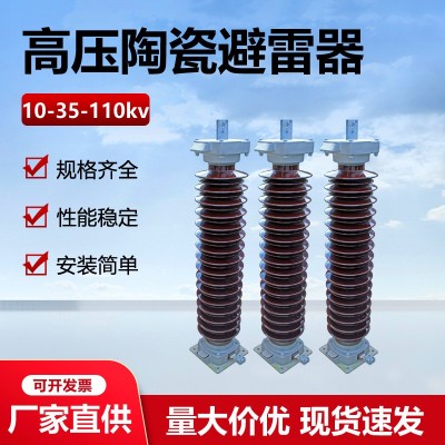 10-35-110kv陶瓷外套金属氧化锌避雷器Y5WZ-51/134高压42/120电站图3