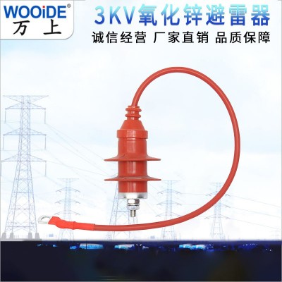 HY5WS-5/15 HY5WZ-5/13.5 可配带脱离器 3KV氧化锌避雷器图3