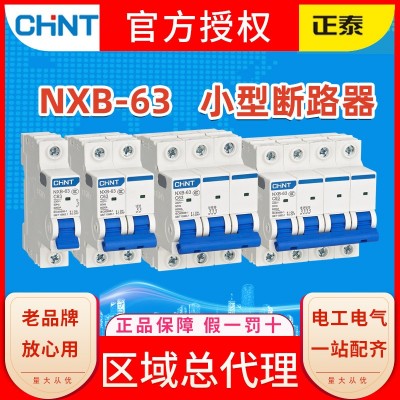 正泰大功率断路器空开空气开关家用电器保护器价格批发充电桩开关 12个图3