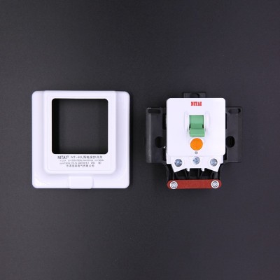 柜机空调电热水器118专用86型2P3P家用40A断路器空气漏电保护开关 1个图4