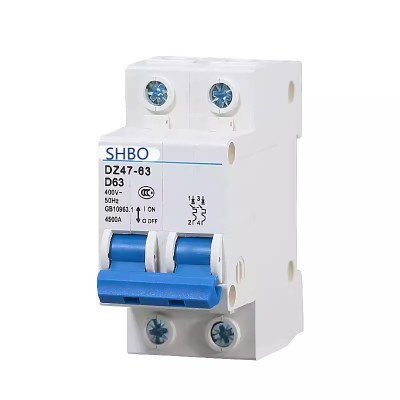 小型断路器DZ47-63 空气开关家用保护器1P2P 3P 4P C16A32A40A63A图4