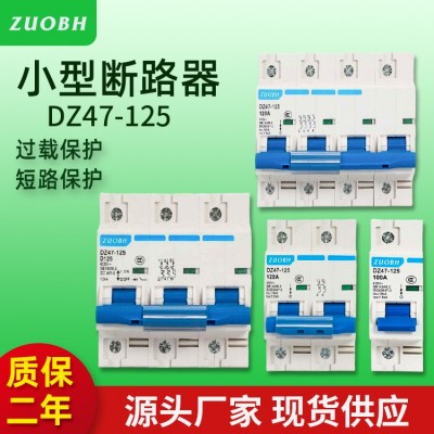 空气开关DZ47-125家用空开1P 2P 3P 4P 小型断路器80A100A 125A图3