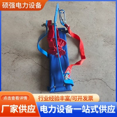 钢绞线滑椅滑板车电信施工光缆挂线车高空作业防护滑轮吊椅图4