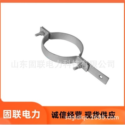 光缆抱箍 ADSS光缆固定金具 OPGW光缆紧固件抱 35KV路用 K图2