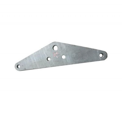 L型联板连接金具线路调整板热镀锌三角五孔联板图4