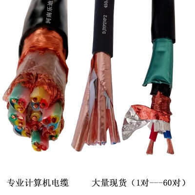 计算机电缆DJFVP聚全氟耐高温电线编织屏蔽djypv/djf4 6pf46p/KFFP图4