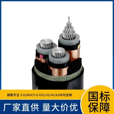 10KV ZC-YJLV22 3x150 3x185 3x240 3x300 3x400 3x500高压铝电缆图3