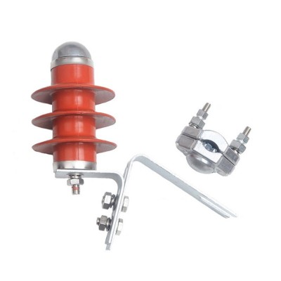 FHY5C-10C-2外间隙避雷器 氧化锌电线路保护器10kV穿刺型防雷金具图5