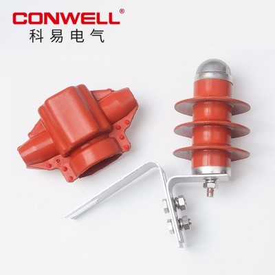 FHY5C-10C-2外间隙避雷器 氧化锌电线路保护器10kV穿刺型防雷金具图2