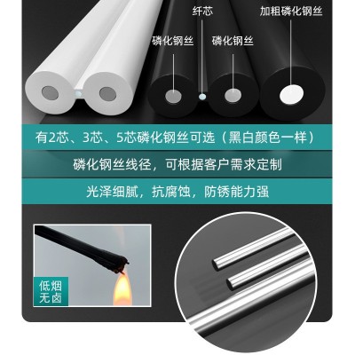 国标光纤线室外电信级入户单模光皮线千兆家用室内光钎线皮线光缆图3