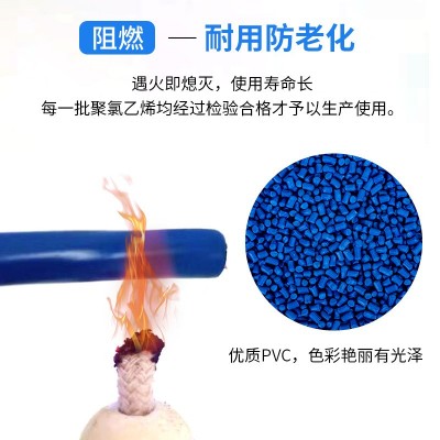国标铜芯BV电线1.5/2.5/4/6平方单股硬线家用工业绝缘阻燃电缆线图5