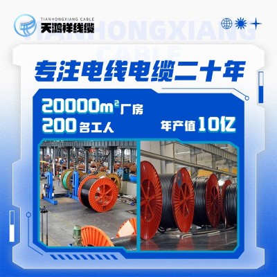 天鸿祥ZR-BV阻燃家装多股塑铜线加工 定制强度大安全家用电线电缆图2