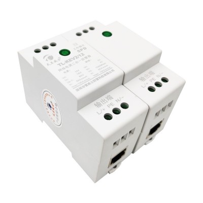导轨网络监控防雷器二合一浪涌保护器监控电源摄像机模块保护24V1图4