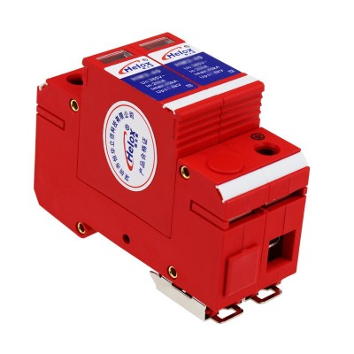 恒立信二级电源防雷器220V 40KA机房电源避雷C级浪涌保护器HM2-40图4