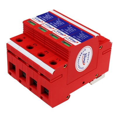 恒立信二级电源防雷器380V 40KA三相电源避雷器浪涌保护器HM2-40图5