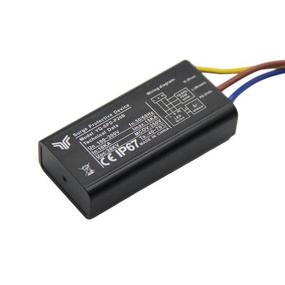 APOWER SPD户外LED电源浪涌保护器 道路照明路灯20 KV并联防雷器图5