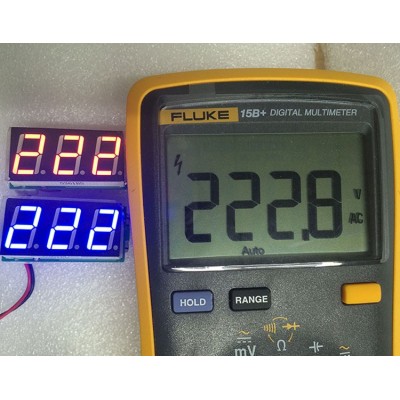 0.56交流AC 0-600V 三线 数字显示电压表头 调压器 可控硅 专用图3