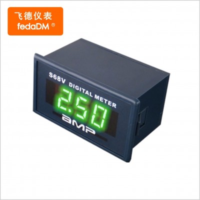 【C68A】交流0-10A数字显示电流面板表0.56英寸220V供电85L17直测图3
