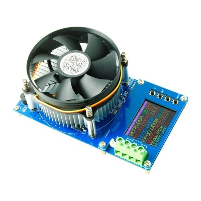2.4寸彩屏 数控负载150W 20A 四线制 可老化测试动力电池 带保护图5