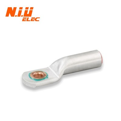 DTL-3铜片铜铝端子Bimetal Crimp Lug 钎焊铜铝接线端子过渡接头图3