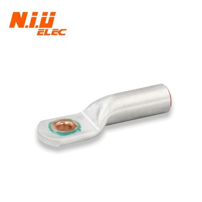 DTL-3铜片铜铝端子Bimetal Crimp Lug 钎焊铜铝接线端子过渡接头图2