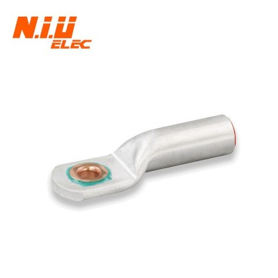 DTL-3铜片铜铝端子Bimetal Crimp Lug 钎焊铜铝接线端子过渡接头图4