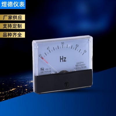 69L13指针式频率表 机械式指示电表 学校物理测量仪器图2