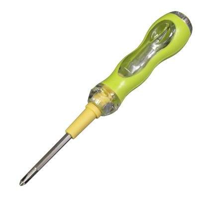 多功能包胶电源测电笔家用电器电工测电笔透明双头两用试电笔批发图4
