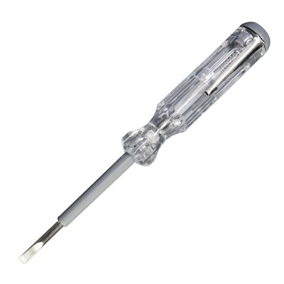 厂家批发电工电笔一字头接触式测电笔螺丝刀透明验电笔车载工具笔图4