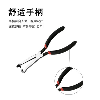跨境专供8寸断电钳多用途钳子汽车线路钳断线切线油管分离工具钳图2