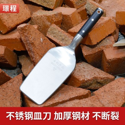 泥工用的工具加厚不锈钢一体砌砖刀砌砖砌墙神器抹泥刀厂家直销图3