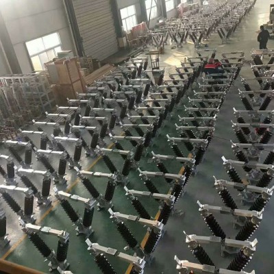 源头工厂高压单双接地电刀闸GW5系列35-126KV户外高压隔离开关图2