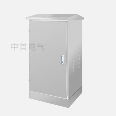 室外不锈钢网络机柜12u42u交换机监控功放弱电柜防雨水成套配电箱图4