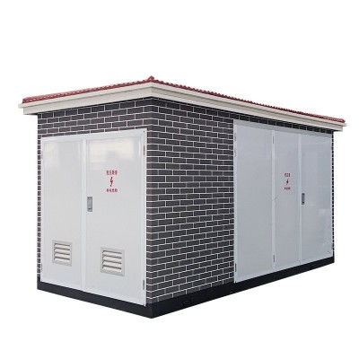 欧式箱式变电站订做 户外箱变630KVA 景观环保型预装式变电站图2