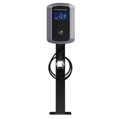 新能源充电桩家用立柱式新能源充电器32A22KW汽车充电枪欧标充电图5