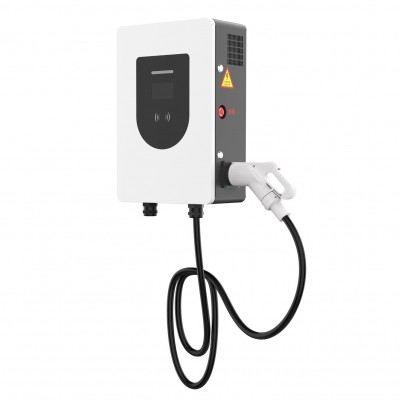 新能源汽车快充桩20/30/40KW直流充电桩挂壁版立柱充电器工厂直售图4