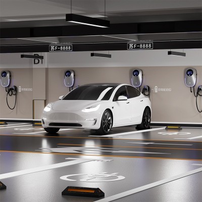跨境欧标汽车充电桩7kw交流EV charger type2 商用 定制三相单相电图4