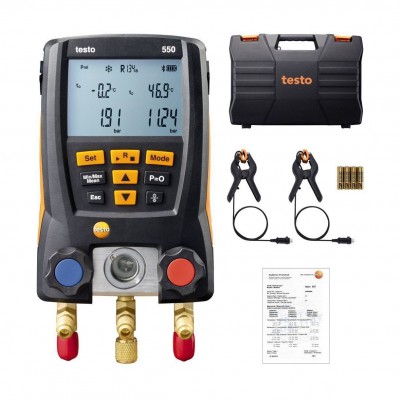 德图testo550空调压力表testo549汽车空调加氟表557冷媒压力表图5