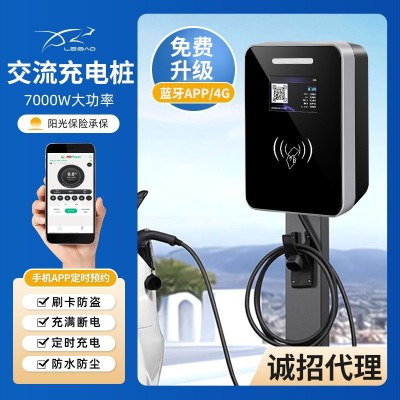 新能源电动汽车充电桩厂家7KW交流32A快充特斯拉充电枪便携式家用图2