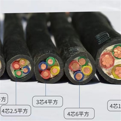 厂家供应电力电缆YJV4*16+1多芯16 25 95平方无氧铜4等芯铜电缆图3