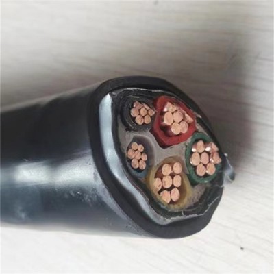厂家铜芯铠装电线电缆YJV22低压动力电3+2铜电缆地埋线3+2芯线图4